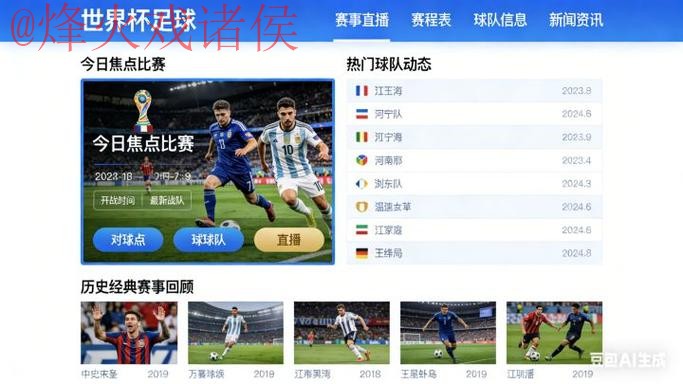 2026世界杯直播网站入口地址